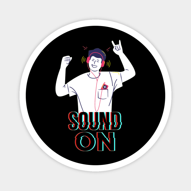 Sound On Magnet by Christamas Clothing